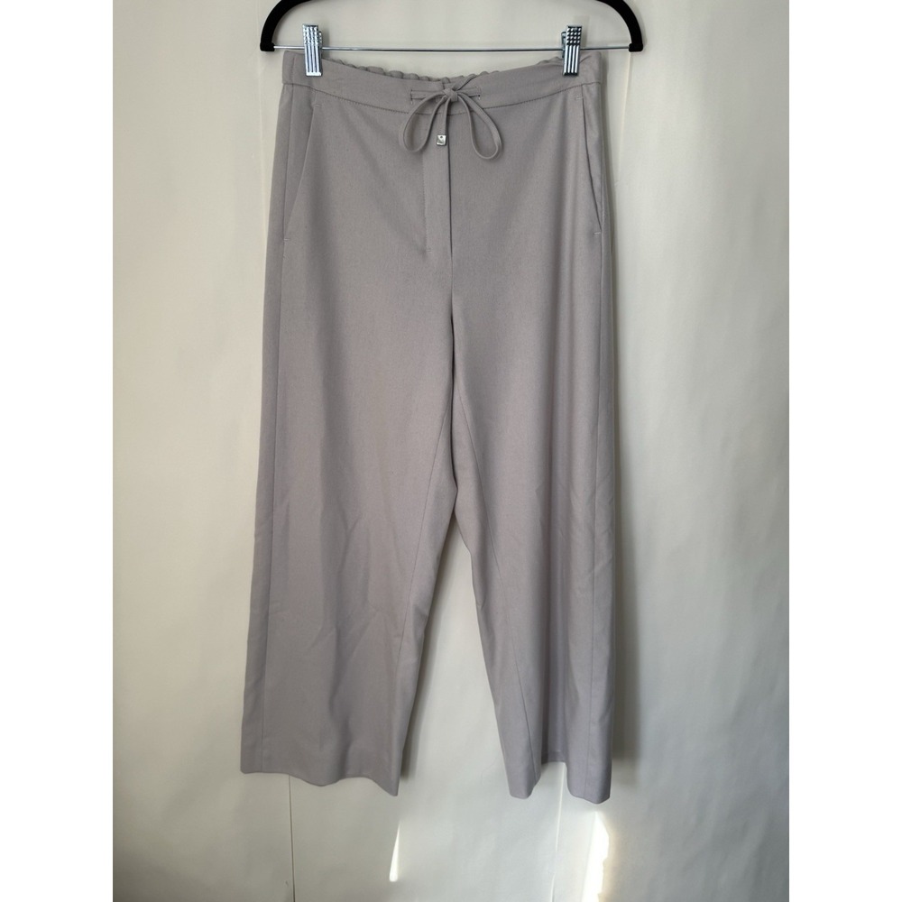 S Max Mara - Floria Stretchy Waist Wool Size 42 IT 8 uS Dusty Pink - Picture 2 of 12
